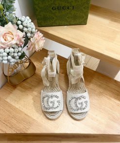 GUCCI/Gucci 25ss Early Spring Water Diamond GG Letter Pattern Decoration Garden Head Gucci Gkr1h9ogu