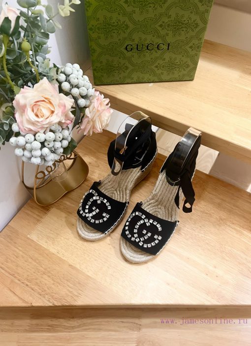 GUCCI/Gucci 25ss Early Spring Water Diamond GG Letter Pattern Decoration Garden Head Gucci Gu8frdlvi - Image 4