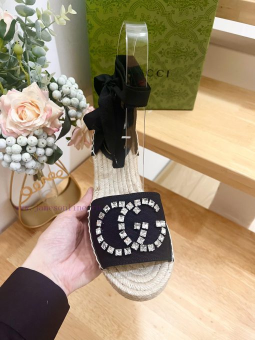 GUCCI/Gucci 25ss Early Spring Water Diamond GG Letter Pattern Decoration Garden Head Gucci Gu8frdlvi - Image 8