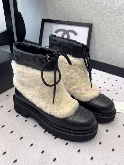 Chanel's new fur short boots are being shipped this autumn and winter. They are a must-have 8ucdafp6 - Image 3