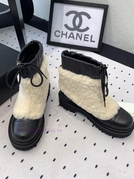 Chanel's new fur short boots are being shipped this autumn and winter. They are a must-have 8ucdafp6 - Image 9