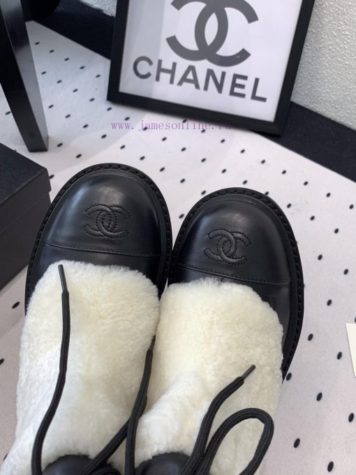 Chanel's new fur short boots are being shipped this autumn and winter. They are a must-have uwj13idn - Image 7