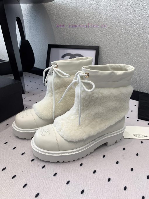 Chanel's new fur short boots are being shipped this autumn and winter. They are a must-have eao88qhm - Image 4