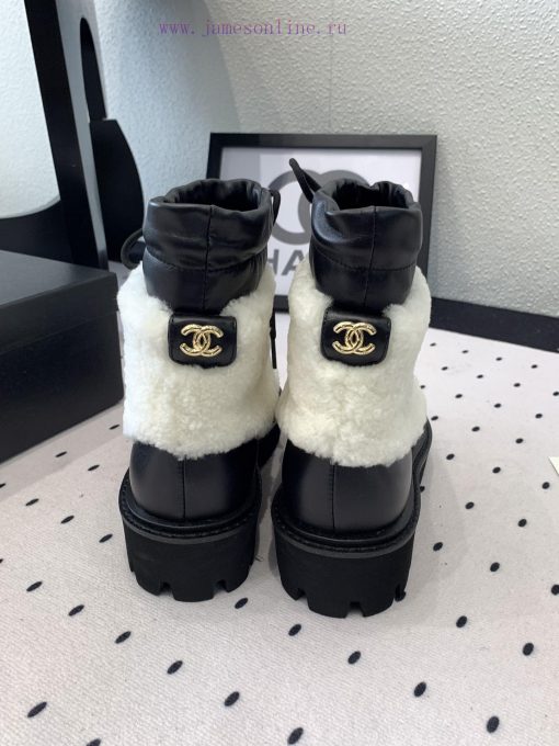 Chanel's new fur short boots are being shipped this autumn and winter. They are a must-have uwj13idn - Image 8