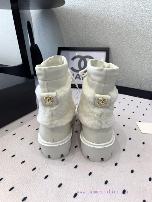 Chanel's new fur short boots are being shipped this autumn and winter. They are a must-have eao88qhm - Image 8
