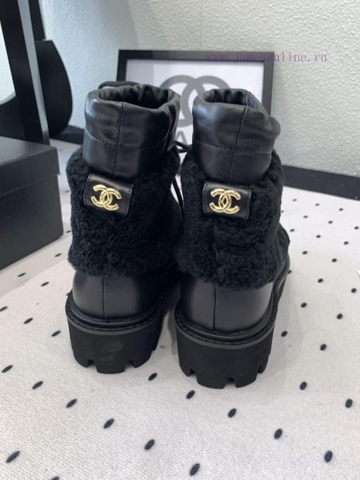 Chanel's new fur short boots are being shipped this autumn and winter. They are a must-have 7ku5odwh - Image 8