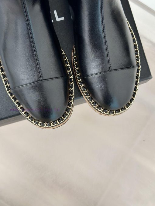 Chanel | Chanel Classic Autumn/Winter New ProductsLetter inside height increasing boot seriem47o8ic0 - Image 8