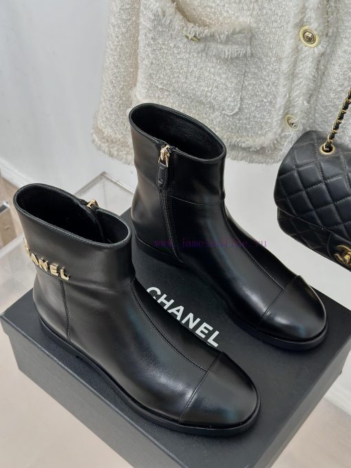 Chanel | Chanel Classic Autumn/Winter New ProductsLetter inside height increasing boot serievty0fe63 - Image 5