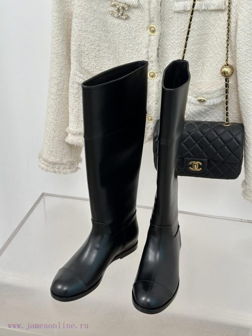 Chanel | Chanel Classic Autumn/Winter New ProductsLetter inside height increasing boot seriecaqd445n - Image 3