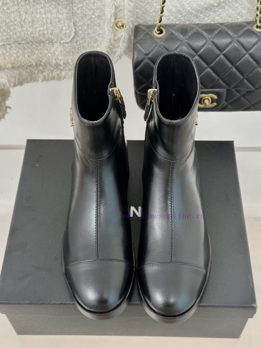 Chanel | Chanel Classic Autumn/Winter New ProductsLetter inside height increasing boot serievty0fe63 - Image 7