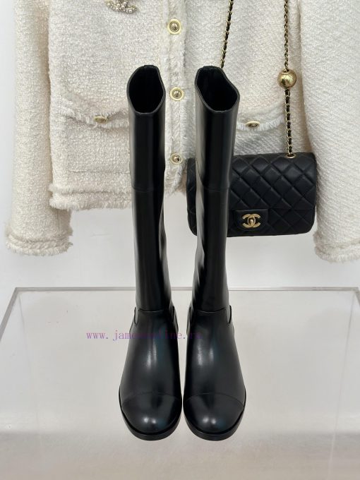Chanel | Chanel Classic Autumn/Winter New ProductsLetter inside height increasing boot seriecaqd445n - Image 5