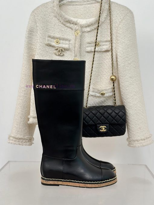 Chanel | Chanel Classic Autumn/Winter New ProductsLetter inside height increasing boot serie8ngsonvd - Image 2