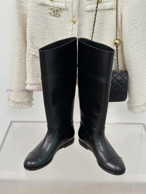 Chanel | Chanel Classic Autumn/Winter New ProductsLetter inside height increasing boot seriecaqd445n - Image 6