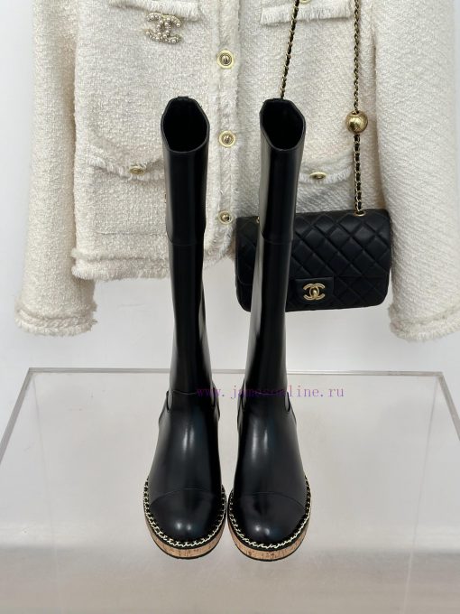 Chanel | Chanel Classic Autumn/Winter New ProductsLetter inside height increasing boot serie8ngsonvd - Image 5