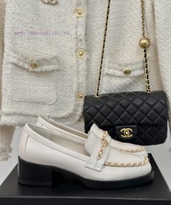 Chanel | Chanel 24K New Product Chain Double C loafersThe retro style and delicate shoe desivgnzwdk3