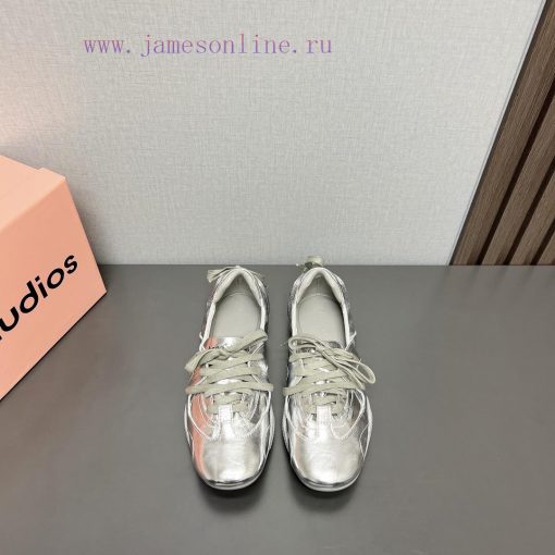 Top Spot Order SchedulingAcne Studios 24 vs Wasteland Ballet Flat ShoesLace up ballet flatsS4voo5ghx - Image 2