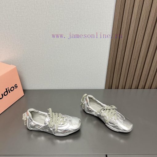 Top Spot Order SchedulingAcne Studios 24 vs Wasteland Ballet Flat ShoesLace up ballet flatsS4voo5ghx - Image 3