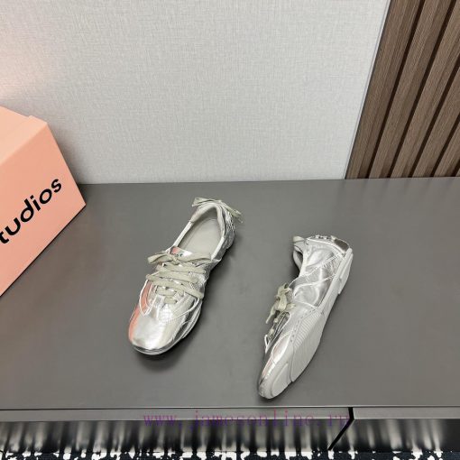 Top Spot Order SchedulingAcne Studios 24 vs Wasteland Ballet Flat ShoesLace up ballet flatsS4voo5ghx - Image 4