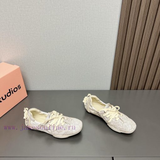 Top Spot Order SchedulingAcne Studios 24 vs Wasteland Ballet Flat ShoesLace up ballet flatsSh9l8rfl8 - Image 3