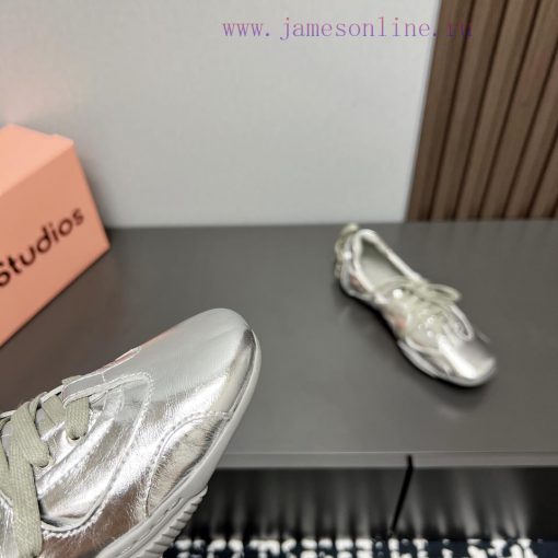 Top Spot Order SchedulingAcne Studios 24 vs Wasteland Ballet Flat ShoesLace up ballet flatsS4voo5ghx - Image 8
