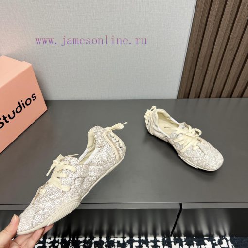 Top Spot Order SchedulingAcne Studios 24 vs Wasteland Ballet Flat ShoesLace up ballet flatsSh9l8rfl8 - Image 5