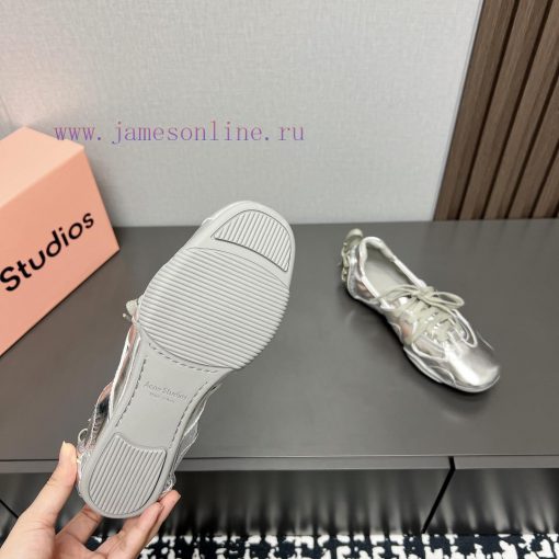 Top Spot Order SchedulingAcne Studios 24 vs Wasteland Ballet Flat ShoesLace up ballet flatsS4voo5ghx - Image 10