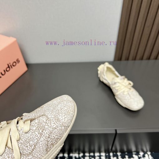 Top Spot Order SchedulingAcne Studios 24 vs Wasteland Ballet Flat ShoesLace up ballet flatsSh9l8rfl8 - Image 8