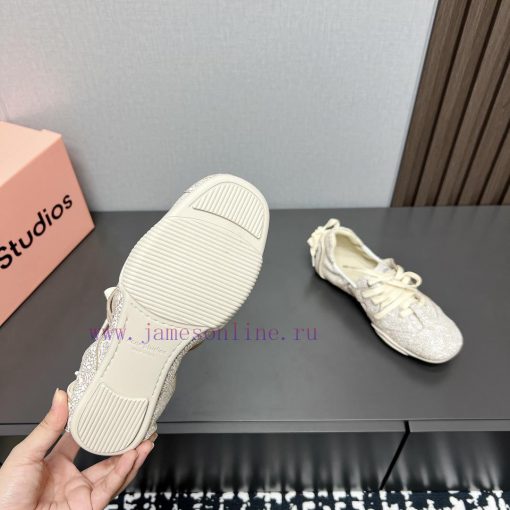 Top Spot Order SchedulingAcne Studios 24 vs Wasteland Ballet Flat ShoesLace up ballet flatsSh9l8rfl8 - Image 10