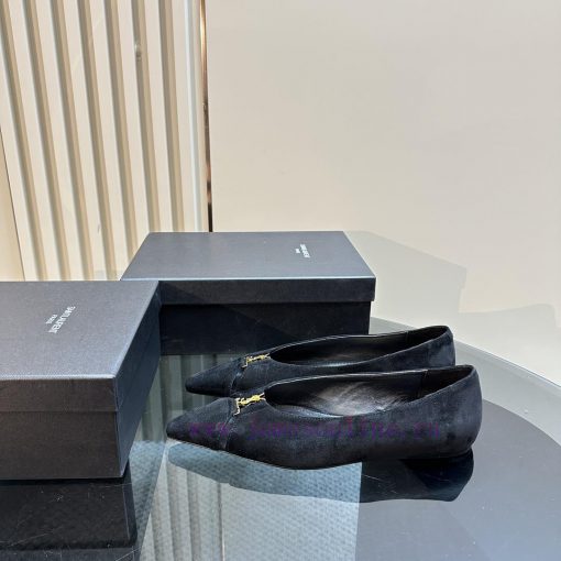 Top quality Saint Laurent/Saint Laurent Lee metal buckle single shoesYSL sister's beautiful 622fosa2 - Image 2