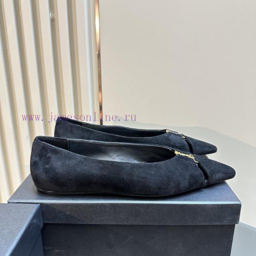 Top quality Saint Laurent/Saint Laurent Lee metal buckle single shoesYSL sister's beautiful 622fosa2 - Image 6