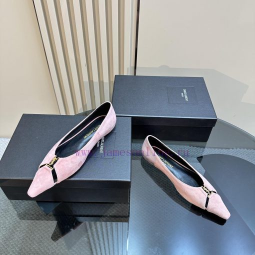 Top quality Saint Laurent/Saint Laurent Lee metal buckle single shoesYSL sister's beautiful yds2q71m - Image 7