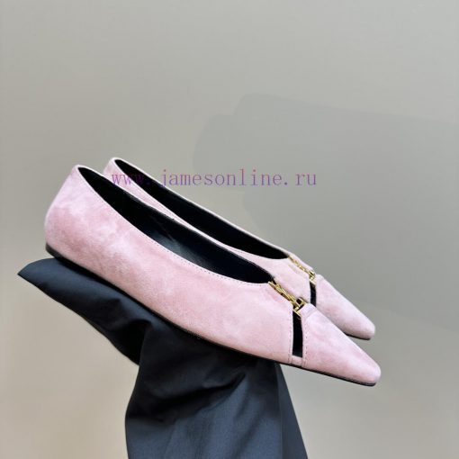 Top quality Saint Laurent/Saint Laurent Lee metal buckle single shoesYSL sister's beautiful yds2q71m - Image 9