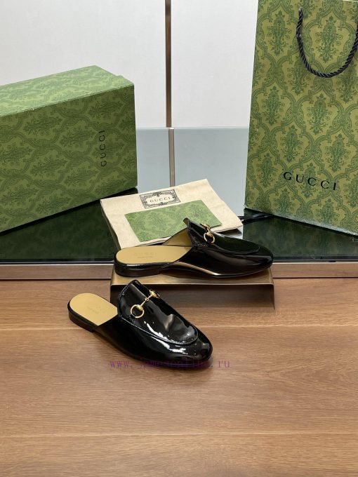2024 Early Autumn New Gucci Latest Lacquer Leather Wine Red Color Princeton Series Le Fu Slil81axcw2 - Image 2