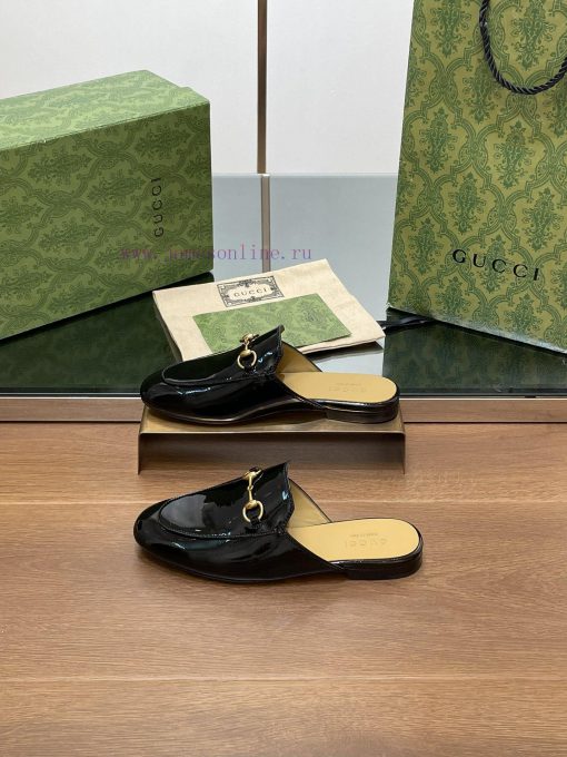 2024 Early Autumn New Gucci Latest Lacquer Leather Wine Red Color Princeton Series Le Fu Slil81axcw2 - Image 3