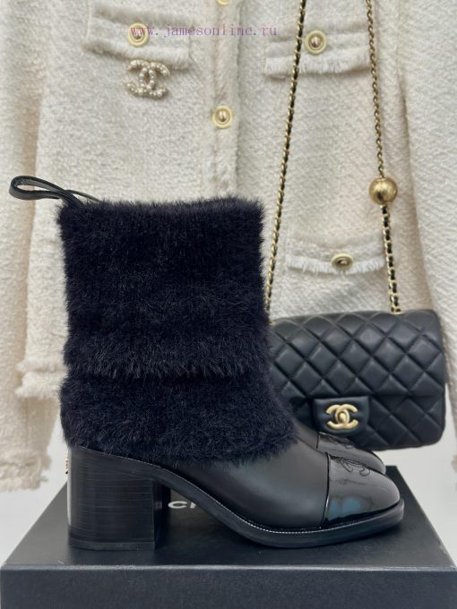 Chanel | Chanel 24K Autumn/Winter New Product Double CThick heeled socks bootsThis season's xx7kcyhx