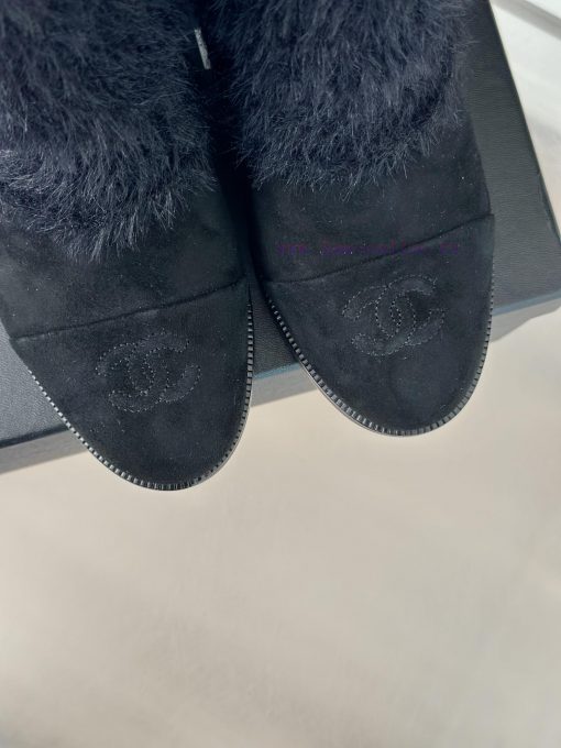Chanel | Chanel 24K Autumn/Winter New Product Double CThick heeled socks bootsThis season's wriq41me - Image 8