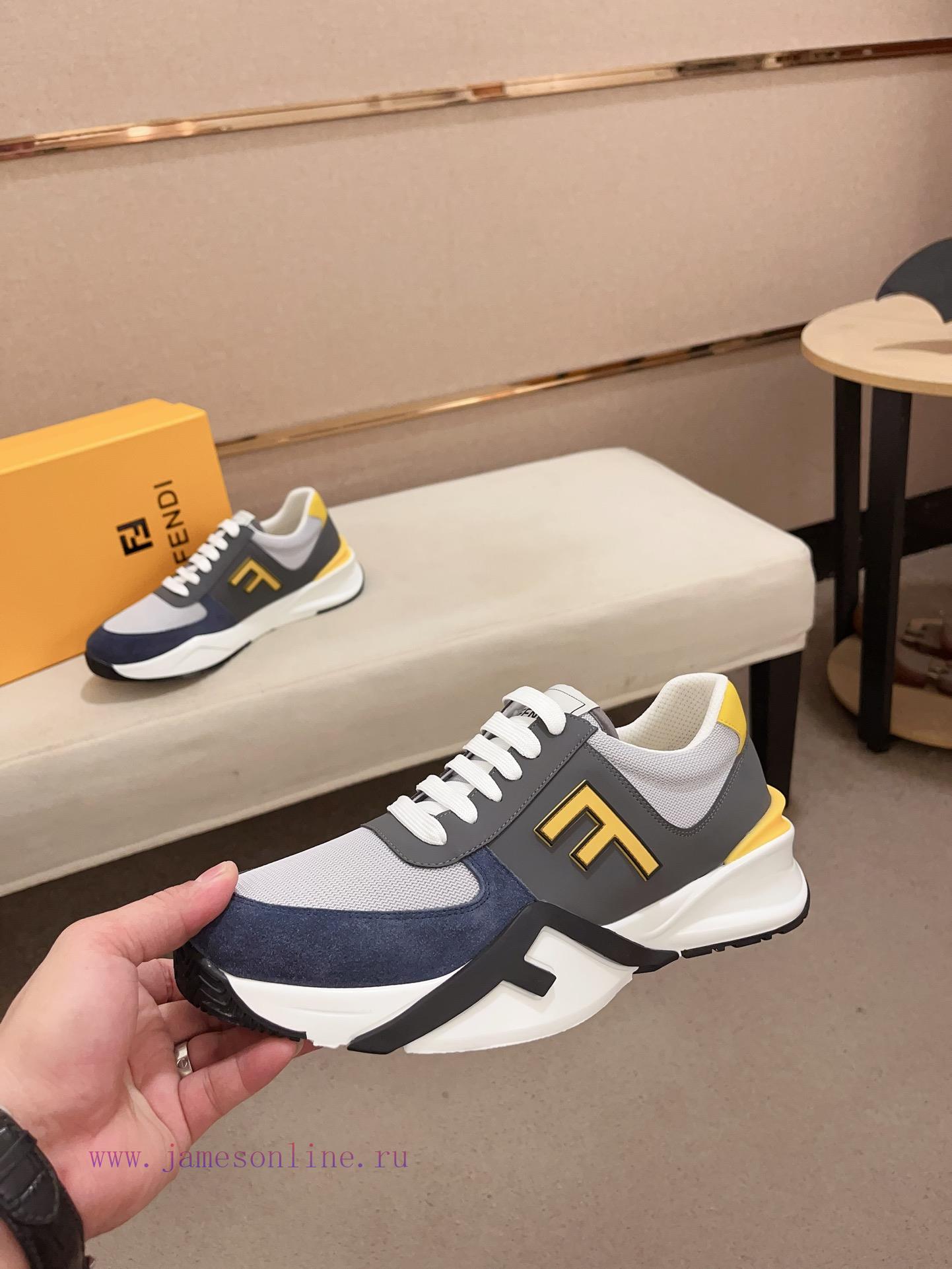Fendi men's casual shoes are launched simultaneously. The original one-to-one replica is madqolfs412 - Image 4