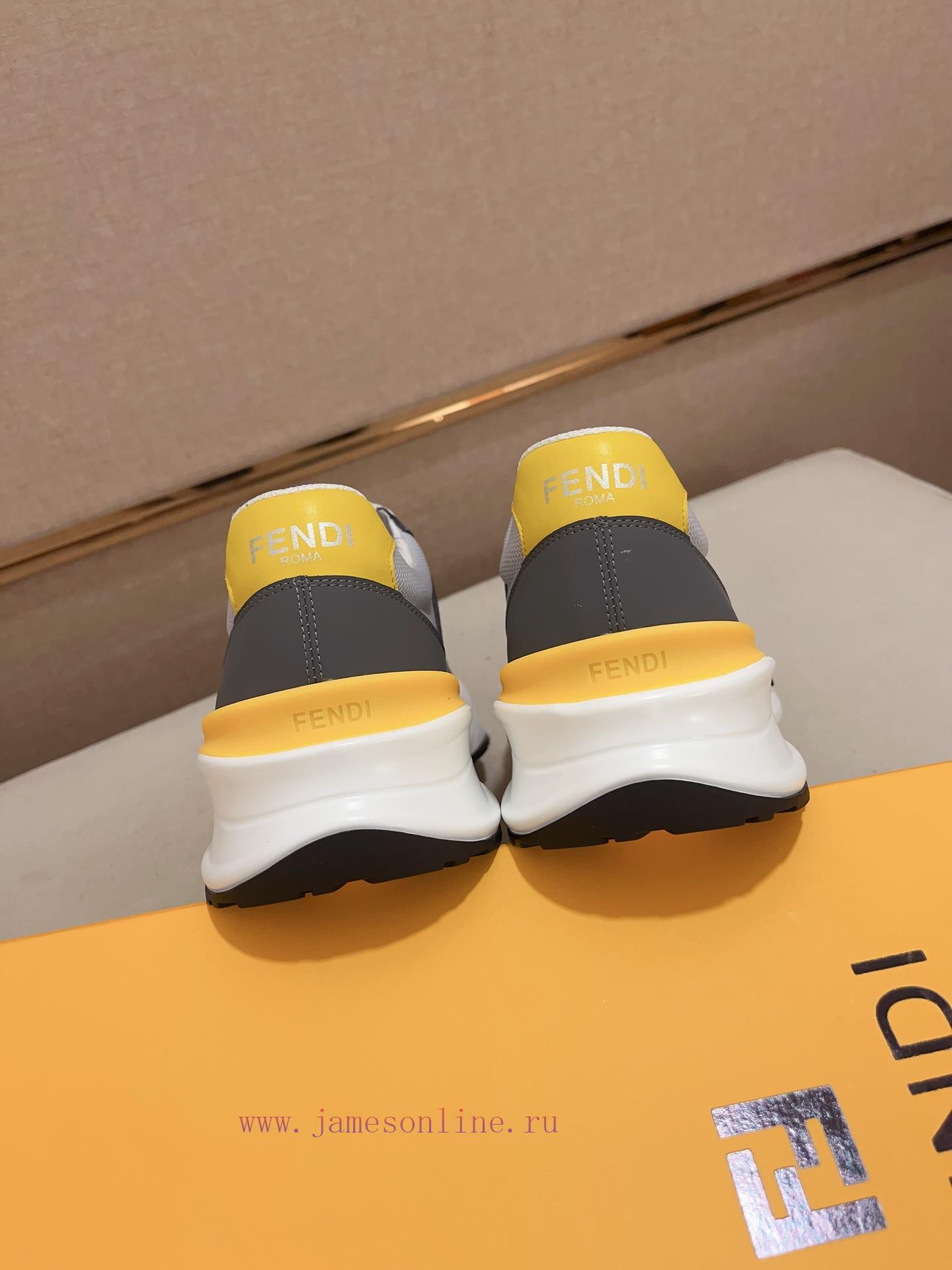 Fendi men's casual shoes are launched simultaneously. The original one-to-one replica is madqolfs412 - Image 9