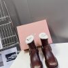 Top tier Miumiu autumn and winter limited edition walking bootsOne of the most worthwhile boqawqauvx