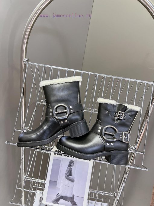 Top tier Miumiu autumn and winter limited edition walking bootsOne of the most worthwhile boryoombxr - Image 7