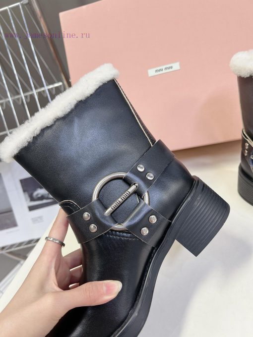 Top tier Miumiu autumn and winter limited edition walking bootsOne of the most worthwhile boryoombxr - Image 9