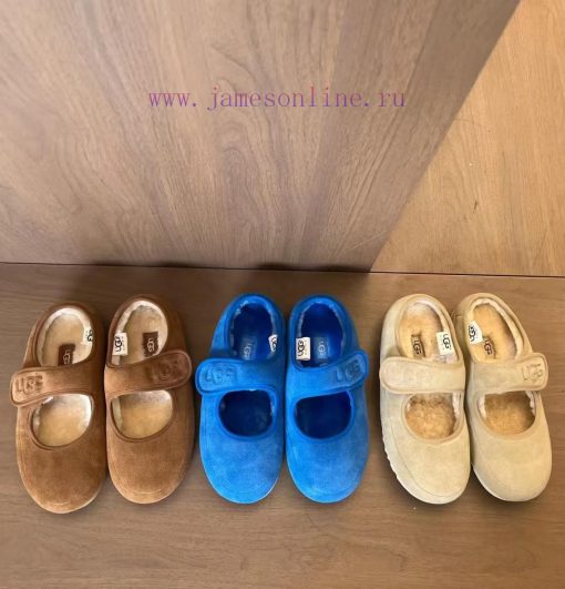 Ugg wool Mary Jane lazy small flat bottom 3 colorsMastering the Relaxation of LongtermismCowhsqoph1u - Image 2