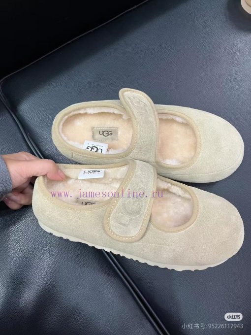 Ugg wool Mary Jane lazy small flat bottom 3 colorsMastering the Relaxation of LongtermismCowhsqoph1u - Image 5