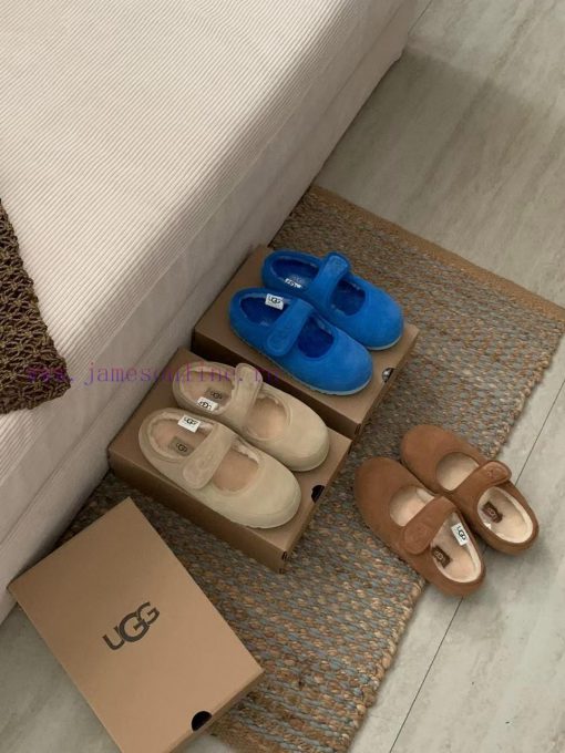 Ugg wool Mary Jane lazy small flat bottom 3 colorsMastering the Relaxation of LongtermismCowmeyxnghi - Image 2