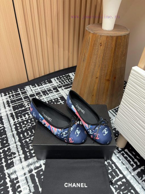 25Fw new chanelChanel bow ballet flat soleBelieve me, these are ballet shoes that can take yui7hlc9q - Image 4