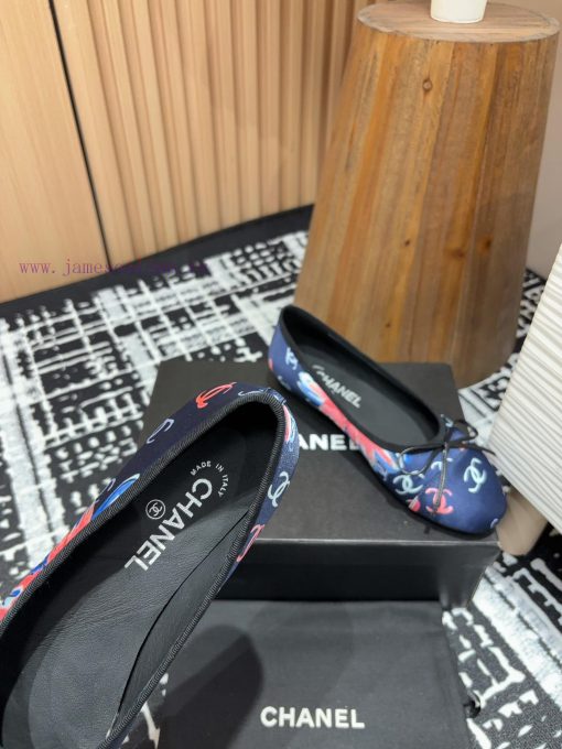 25Fw new chanelChanel bow ballet flat soleBelieve me, these are ballet shoes that can take yui7hlc9q - Image 6