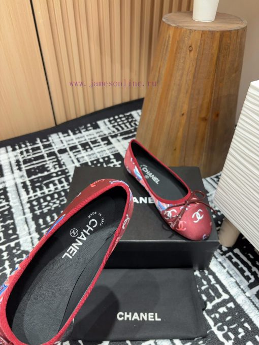 25Fw new chanelChanel bow ballet flat soleBelieve me, these are ballet shoes that can take yg6wubb4z - Image 6