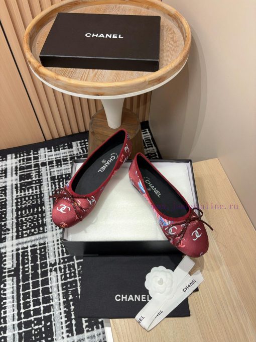 25Fw new chanelChanel bow ballet flat soleBelieve me, these are ballet shoes that can take yg6wubb4z - Image 8