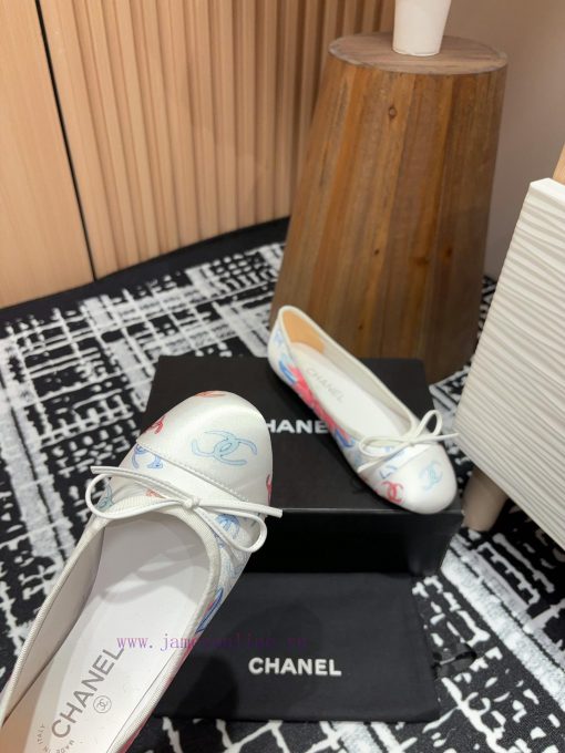 25Fw new chanelChanel bow ballet flat soleBelieve me, these are ballet shoes that can take ylgft94gu - Image 5