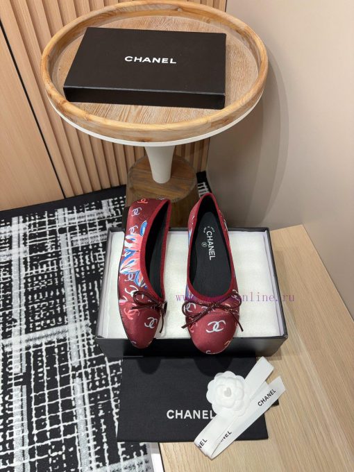 25Fw new chanelChanel bow ballet flat soleBelieve me, these are ballet shoes that can take yg6wubb4z - Image 9